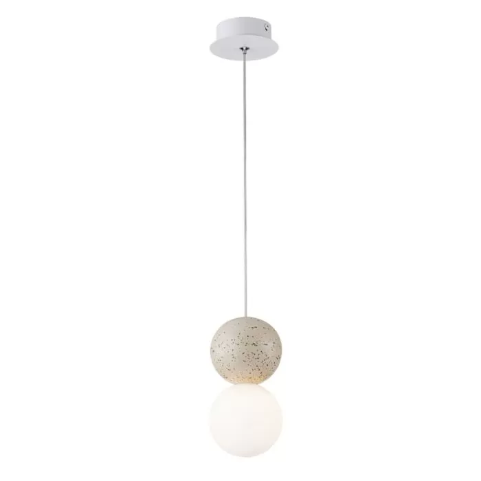 LP5168-1P Suspensie terrazzo white CONCRETE Lampardi D100*192mm - img 4