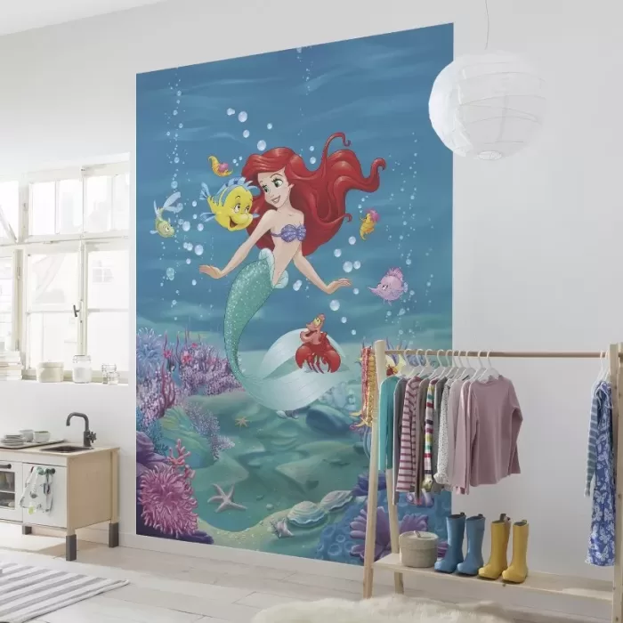 4-4020 Disney Ariel Singing 184*254cm - img 2