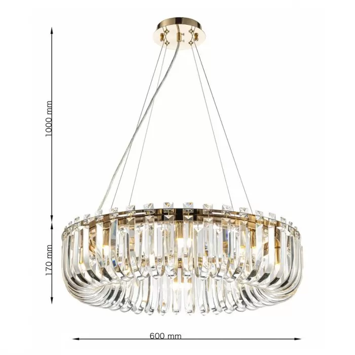 CLN132-D60P Lustra CARV Cellini FG - img 3