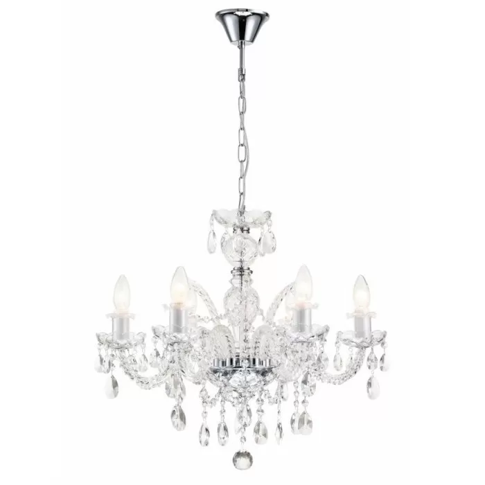 LP104-6 Lustra Elena Lampardi 6x40w E14/H52cm D57cm - img 2