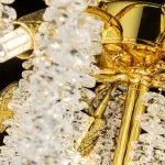 CLN1001-1F Lampadar Grapedrop Cellini gold D500*H1650 - img 11
