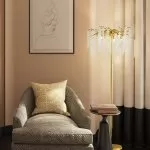 CLN1001-1F Lampadar Grapedrop Cellini gold D500*H1650 - img 2
