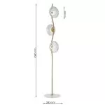 FL973-3F Lampadar SERPINA Flitz  - img 3
