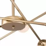 FL512-8C Lustra Milan Gold Flitz 8x60w E14/ H40cm D75cm - img 4