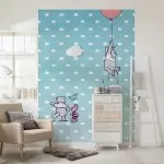 4-4025 Disney Winnie Pooh Piglet 184*254cm - img 2