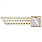 C233-8(C780) Cornisa cu ornament  Gaudi Decor 116x88x2440 - img 1