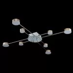 LP494-8 Lustra Eye Lampardi 1x48w LED/H6cm D112cm - img 4