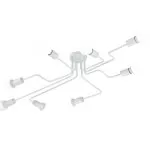 LP483-8C Lustra Cleber Wh Lampardi 8x60w E27/H19cm D120cm - img 3
