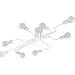 LP483-8C Lustra Cleber Wh Lampardi 8x60w E27/H19cm D120cm - img 1