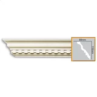 C233-8(C780) Cornisa cu ornament  Gaudi Decor 116x88x2440