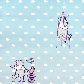 4-4025 Disney Winnie Pooh Piglet 184*254cm