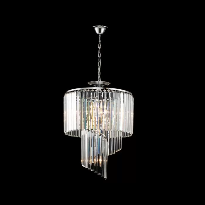 CLN177-D45 Lustra Doge Cellini 6x40w E14/H66-110cm D45cm - img 3