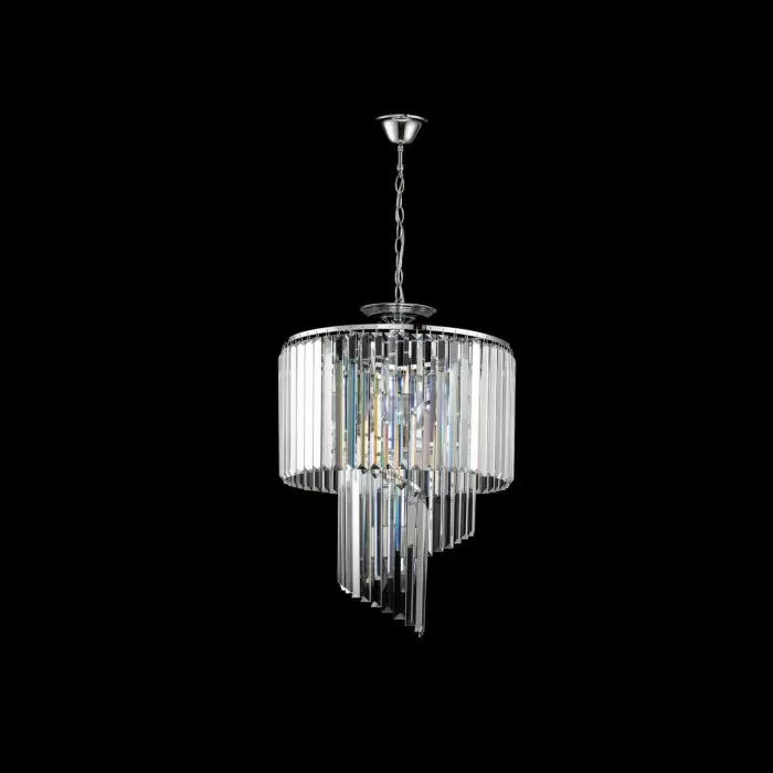 CLN177-D45 Lustra Doge Cellini 6x40w E14/H66-110cm D45cm - img 2