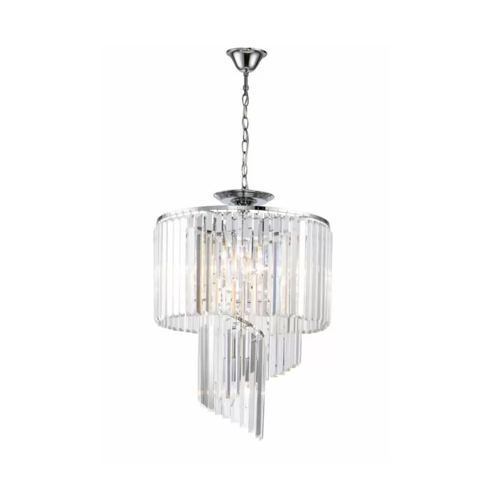 CLN177-D45 Lustra Doge Cellini 6x40w E14/H66-110cm D45cm - img 1