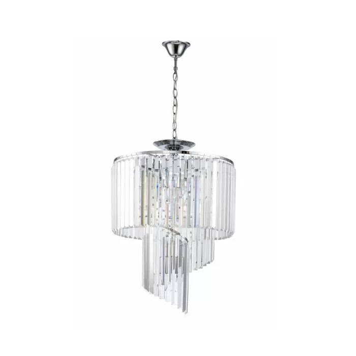 CLN177-D45 Lustra Doge Cellini 6x40w E14/H66-110cm D45cm - img 4