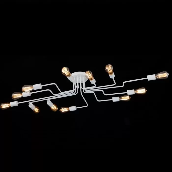 LP483-12C Lustra Cleber Wh Lampardi 12x60w  - img 2