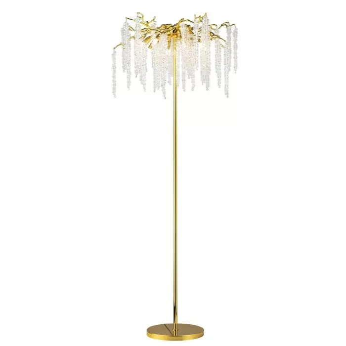 CLN1001-1F Lampadar Grapedrop Cellini gold D500*H1650 - img 1