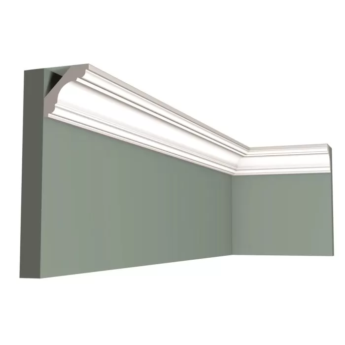 IDC09-W-L244 (K001) Cornisa duropolimer 50*50*2440mm (27 buc-1 cutie)(K001 analog) - img 1
