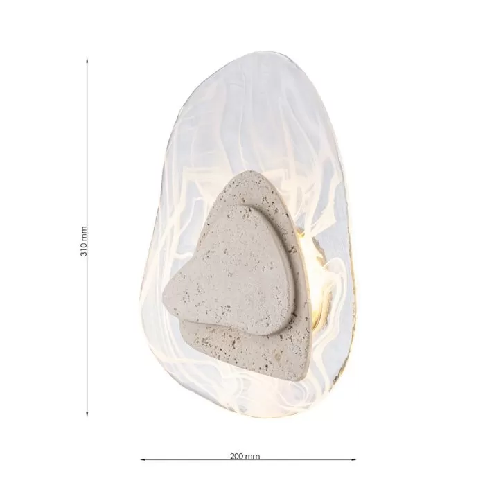 LP5288-1W Aplica STONE Lampardi 200*310 - img 3