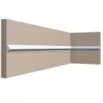 IDM17-W-L200 Molding duropolimer 26*13*2000mm (59 buc-1 cutie) - img 1