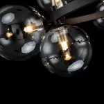 LP495-D70 Lustra Millas Black Lampardi 12x50w G9/H55-100cm D70cm - img 5