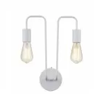 LP483-2W Aplica Cleber Wh Lampardi 2x60w  - img 3