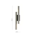LP761-4W Aplica Thin Lampardi D25*300mm/IP20 4*G9 - img 3