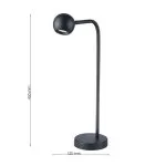 LP5289-1T Lampa de masa iBall BK Lampardi LED*5w  4000k  D120*450*MM - img 3