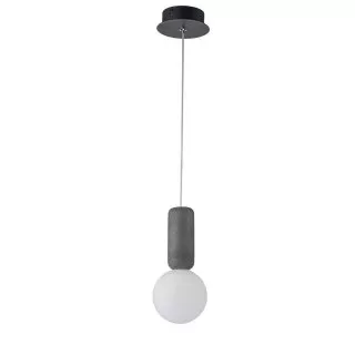 LP5169-1P Suspensie black CONCRETE Lampardi D100*120mm