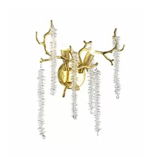 CLN1001-2W Aplica Grapedrop Cellini gold L360*W100*H460