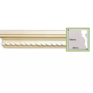 CR137-8 Molding ornament Gaudi Decor 36x106x2440