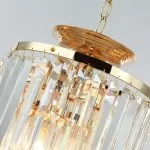 CLN157-D28 Lustra Mirage Cellini 4x40w  E14/H38-110cm D28cm - img 5