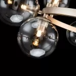 LP496-D70 Lustra Millas Gold Lampardi 12x50w G9/H55-100cm D70cm - img 6