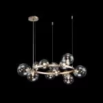 LP496-D70 Lustra Millas Gold Lampardi 12x50w G9/H55-100cm D70cm - img 3