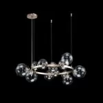 LP496-D70 Lustra Millas Gold Lampardi 12x50w G9/H55-100cm D70cm - img 2