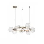 LP496-D70 Lustra Millas Gold Lampardi 12x50w G9/H55-100cm D70cm - img 1
