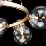LP496-D70 Lustra Millas Gold Lampardi 12x50w G9/H55-100cm D70cm - img 8
