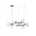 LP496-D70 Lustra Millas Gold Lampardi 12x50w G9/H55-100cm D70cm - img 4