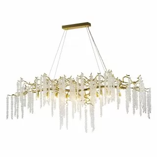 CLN1001-L140 Lustra Grapedrop Cellini gold
