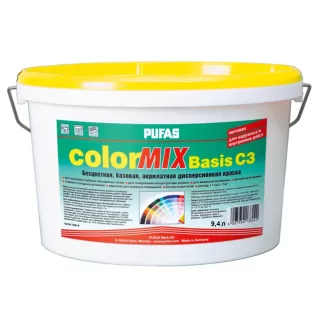 Vopsea Art.13803 colormix basisC3 9,4L, Transparenta