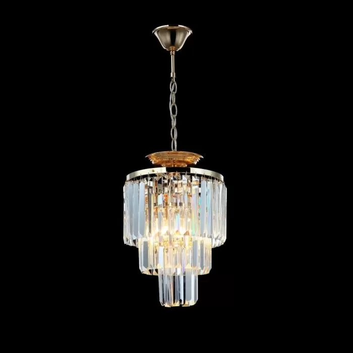 CLN157-D28 Lustra Mirage Cellini 4x40w  E14/H38-110cm D28cm - img 2