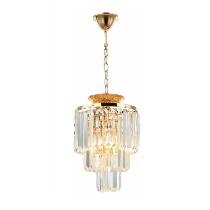 CLN157-D28 Lustra Mirage Cellini 4x40w  E14/H38-110cm D28cm - img 1