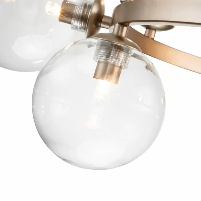 LP496-D70 Lustra Millas Gold Lampardi 12x50w G9/H55-100cm D70cm - img 5
