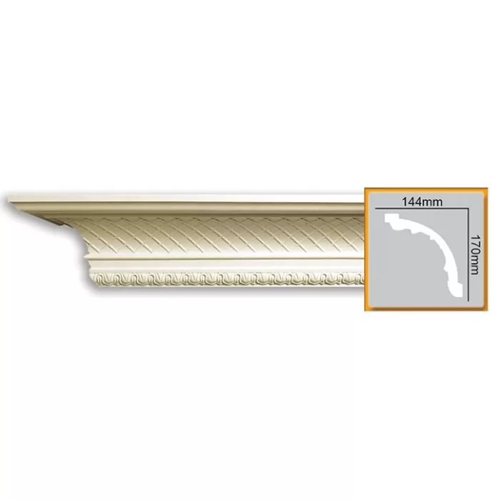 C1061-8 (C761) Cornisa cu ornament  Gaudi Decor170x144x2440 - img 1