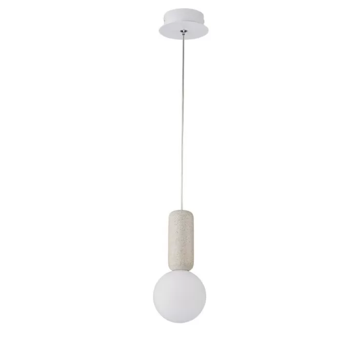 LP5170-1P Suspensie white CONCRETE Lampardi D100*120mm - img 1