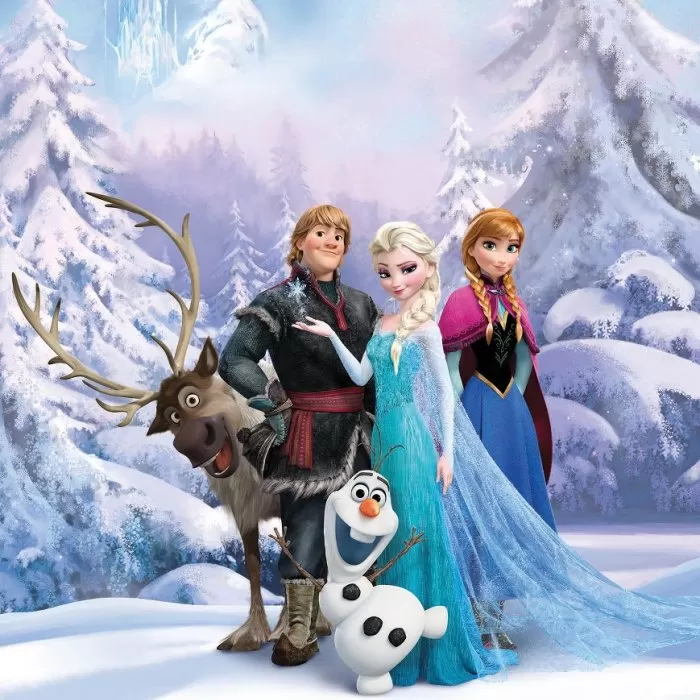 4-498 Frozen Winter Land 184*254cm - img 1