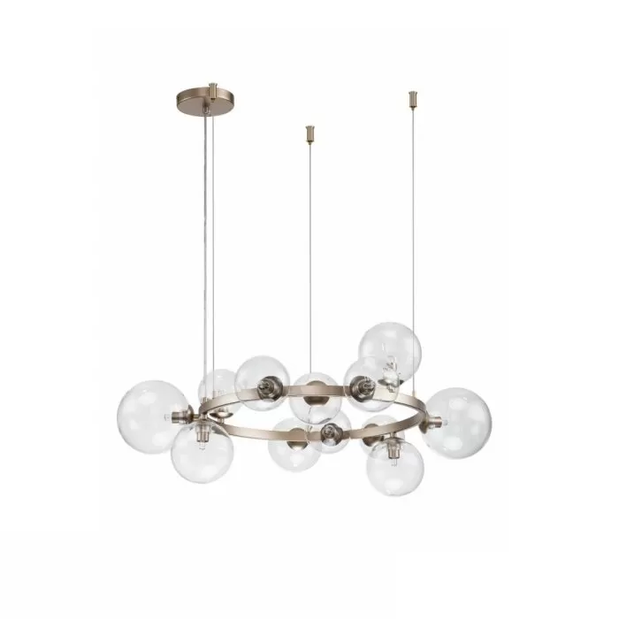 LP496-D70 Lustra Millas Gold Lampardi 12x50w G9/H55-100cm D70cm - img 4