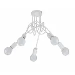 LP485-5C Lustra Tango Wh Lampardi 5x60w E27/H42cm D60cm - img 1