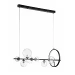 LP495-L90 Lustra Millas Black Lampardi 7x50w G9/H40-100cm D90cm - img 5