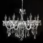 LP106-8 Lustra Carlotta Lampardi 8x40w E14/H59cm D71cm - img 3